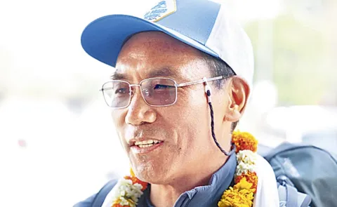 Nepali breaks world record with 31st summit of Mount Everest14