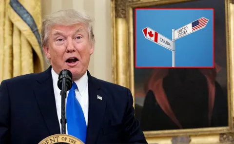 Donald Trump Says Golden Dome Free For Canada15