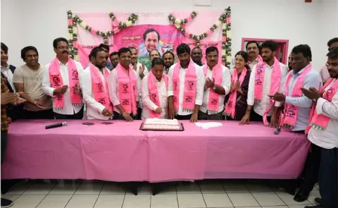 BRS Party Massive silver jubilee celebrations in Dallas on June 15