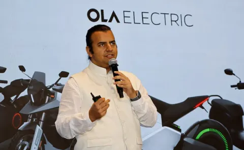 Ola Electric Slips to Number Three in EV Two Wheeler Market