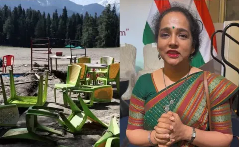 She Was In Pahalgam An Hour Before April 22 Incident Her Message To PM15