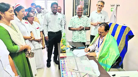 ఎన్టీఆర్‌ ఆస్పత్రి సూపరింటెండెంట్‌గా కృష్ణారావు 