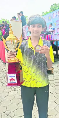 జాతీయస్థాయి నెట్‌బాల్‌లో ధన్వాడ విద్యార్థి ప్రతిభ 
