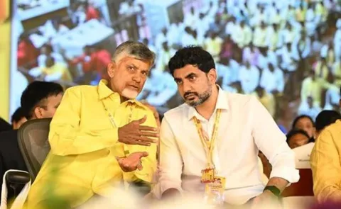 CM Chandrababu Politics In Mahanadu Over Nara Lokesh3