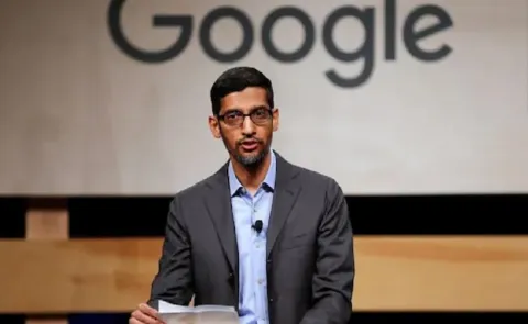 Google CEO Sundar responded to criticism from news publishers on AI feature