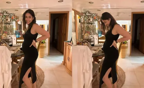Ileana DCruz Shares pregnancy as she flaunts baby bump Pics In Social Media