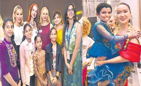 Miss World 2025: Miss World contestants visited Balasadhan Hyderabad15