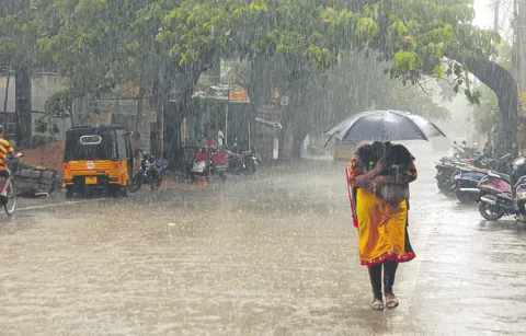 Heavy rains likely in the state today and tomorrow