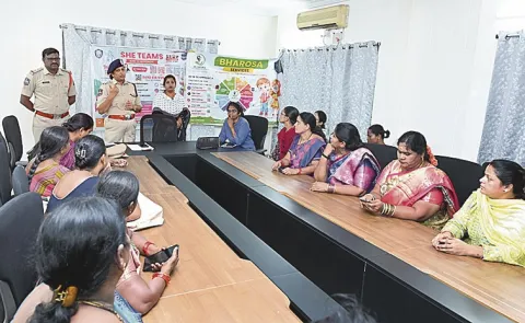 SHE teams on women safety in Hyderabad