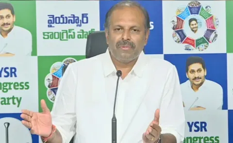 YSRCP Leader Gadikota Srikanth Reddy Slams TDP Mahanadu2