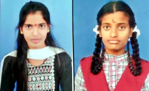 two sisters Ends Life in car accident at nirmal