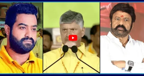 Nandamuri Balakrishna And NTR Didn't Attend TDP Mahanadu 2