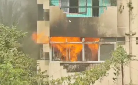 Fire Accident In Madhuranagar, Hyderabad