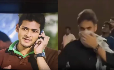 Khaleja Re Release Fan Recreate Snake Scene