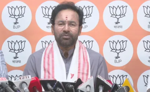 Union Minister Kishan Reddy Slams Rahul Gandhi And Congress