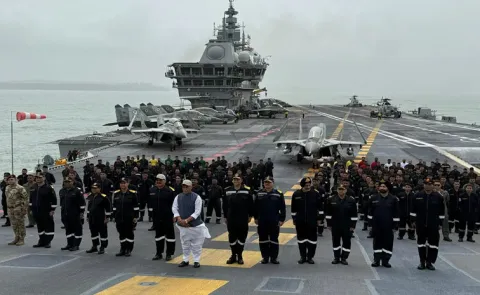 Rajnath Singh to Visit INS Vikrant