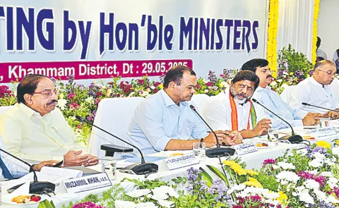 Deputy CM Bhatti in review of Indiramma Housing Scheme