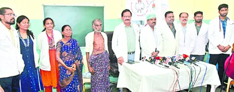జీజీహెచ్‌లో అరుదైన శస్త్రచికిత్స 