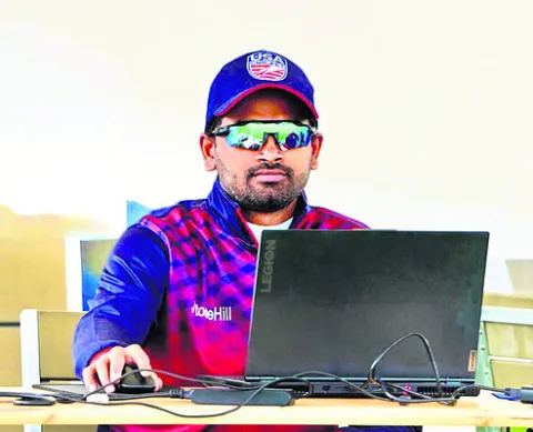వీడియో అనలిస్ట్‌గా వాల్మీకిపురం క్రీడాకారుడు 