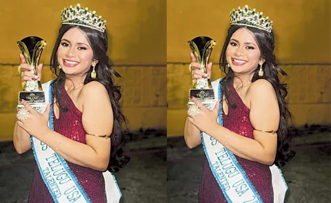 Polavaram Naga chandrikarani crowned Miss USA Telugu Talented