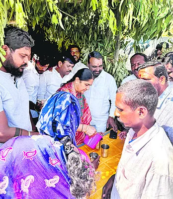 ప్రజల దాహం తీర్చాలన్న ఉద్దేశంతోనే..