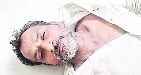 వ్యక్తి అనుమానాస్పద మృతి 
