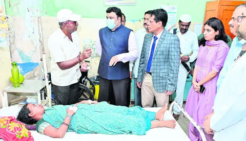 క్షతగాత్రులకు మెరుగైన వైద్యం అందించండి