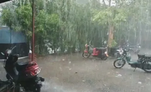 Heavy Rain Fall In Vijayawada