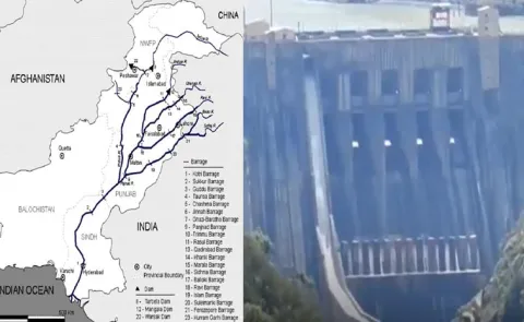 India Stops water flow through Baglihar To Pakistan14