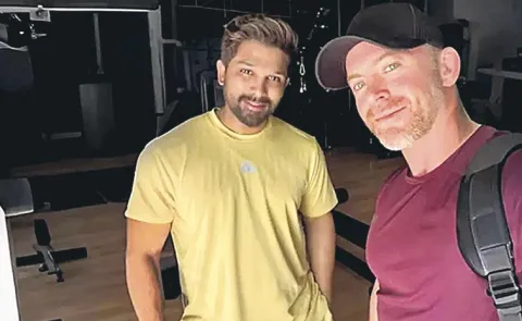 Lloyd Stevens Roped In as Fitness Trainer for Allu Arjun