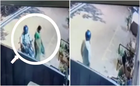 APTDC Employee CCTV Footage Viral At Vijayawada