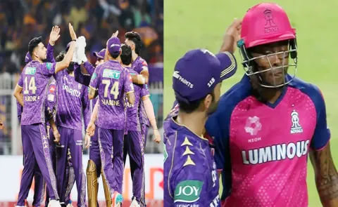IPL 2025 KKR Vs RR: Kolkata Beat Rajasthan By 1 Run Play Offs Hope Alive1