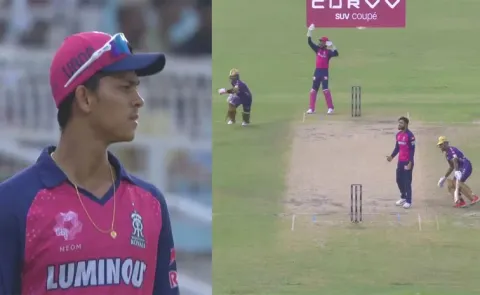 Riyan Parag Loses Cool Scolds Jaiswal for Sloppy fielding Fans Slams Him6