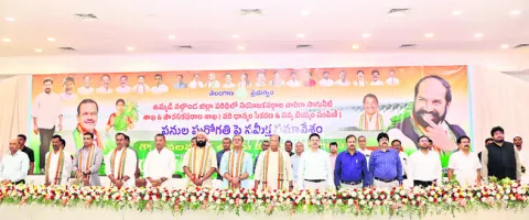 సస్యశ్యామలం చేస్తాం 