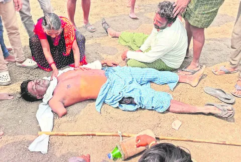 పిడుగుపాటుకు గొర్రెల కాపరి మృతి