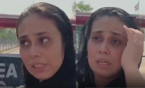 Mysuru Woman Cries At Border To Rejoin Husband In Pakistan12