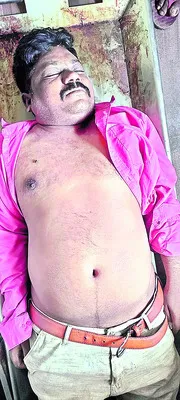జొన్నవాడ ఆలయంలో వ్యక్తి మృతి