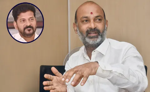 Bandi Sanjay Counter To CM Revanth Reddy Comments