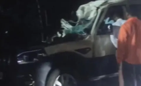 Car And Tractor Collision In Bihar3