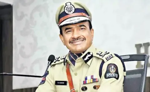 Hyderabad CP CV Anand Gets International Award
