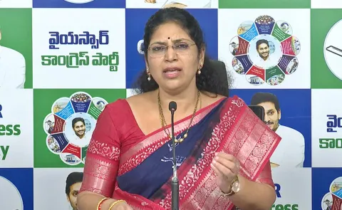 YSRCP MLC Varudu Kalyani Slams Chandrababu Sarkar