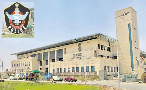 Andhra Pradesh High Court Fires on AP Police