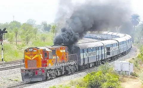 97 Percentage of India railway tracks are electrified now