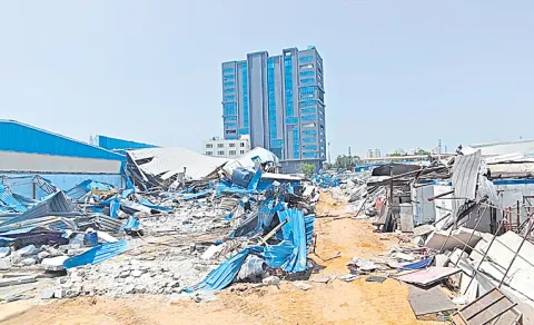 Hydra Demolitions in Gachibowli