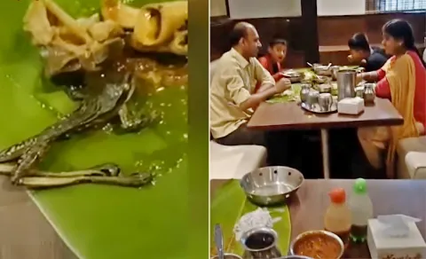 Frog Mutton soup In Tamil Nadu
