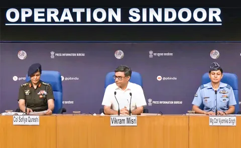 indian Army press conference on Operation Sindoor1