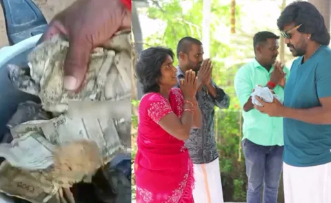Raghava Lawrence Help And Gave One Lakh Rupees