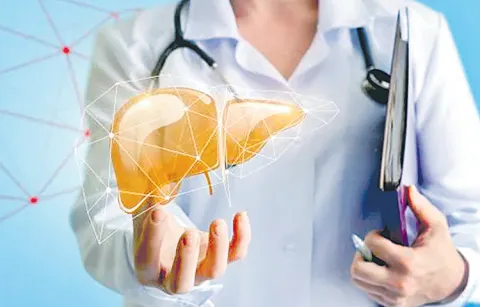 Treating liver disease with diabetes medication