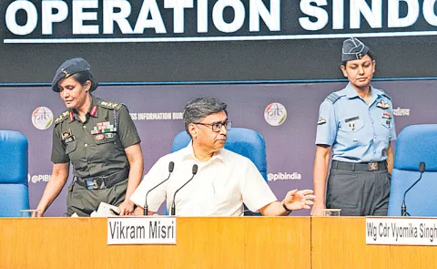 Vikram Misri briefs media on Operation Sindoor missile strike 12