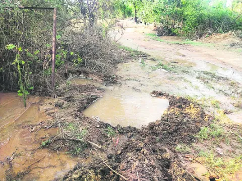 ● నీరంతా వృథా.. పట్టని వ్యధ